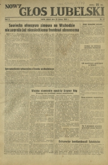 Nowy Głos Lubelski. R. 5, nr 47 (25 lutego 1944)