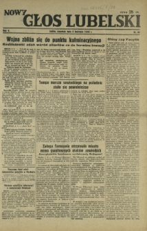 Nowy Głos Lubelski. R. 5, nr 82 (6 kwietnia 1944)