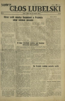Nowy Głos Lubelski. R. 5, nr 89 (15 kwietnia 1944)