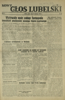 Nowy Głos Lubelski. R. 5, nr 94 (21 kwietnia 1944)