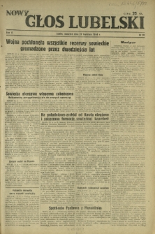 Nowy Głos Lubelski. R. 5, nr 99 (27 kwietnia 1944)