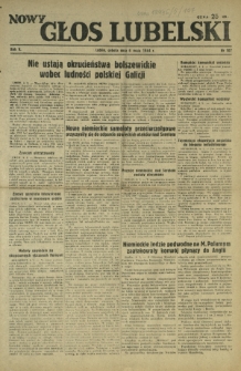 Nowy Głos Lubelski. R. 5, nr 107 (6 maja 1944)