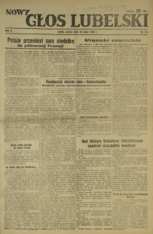 Nowy Głos Lubelski. R. 5, nr 113 (13 maja 1944)