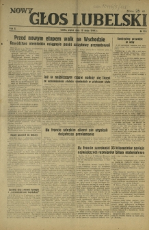 Nowy Głos Lubelski. R. 5, nr 118 (19 maja 1944)
