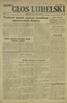 Nowy Głos Lubelski. R. 5, nr 133 (7 czerwca 1944)