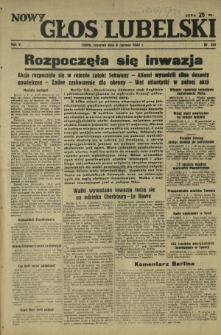 Nowy Głos Lubelski. R. 5, nr 134 (8 czerwca 1944)