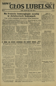 Nowy Głos Lubelski. R. 5, nr 158 (6 lipca 1944)