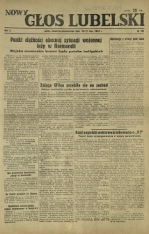 Nowy Głos Lubelski. R. 5, nr 167 (16-17 lipca 1944)