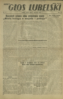 Nowy Głos Lubelski. R. 4, nr 5 (8 stycznia 1943)