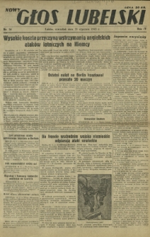 Nowy Głos Lubelski. R. 4, nr 16 (21 stycznia 1943)