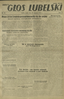 Nowy Głos Lubelski. R. 4, nr 21 (27 stycznia 1943)