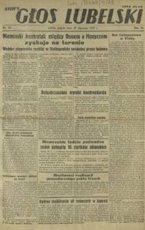 Nowy Głos Lubelski. R. 4, nr 23 (29 stycznia 1943)