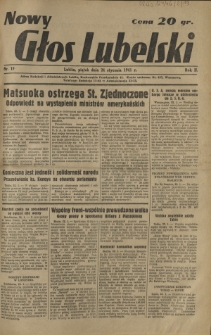 Nowy Głos Lubelski. R. 2, nr 19 (24 stycznia 1941)