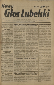 Nowy Głos Lubelski. R. 2, nr 23 (29 stycznia 1941)