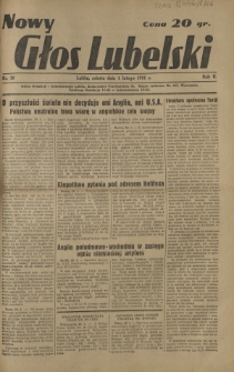 Nowy Głos Lubelski. R. 2, nr 26 (1 lutego 1941)