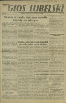 Nowy Głos Lubelski. R. 4, nr 46 (25 lutego 1943)