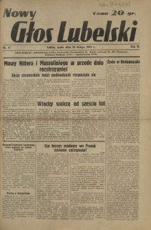 Nowy Głos Lubelski. R. 2, nr 47 (26 lutego 1941)