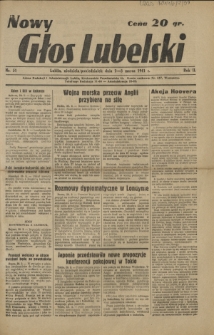 Nowy Głos Lubelski. R. 2, nr 51 (2-3 marca 1941)