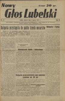 Nowy Głos Lubelski. R. 2, nr 52 (4 marca 1941)