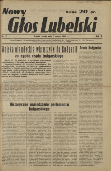 Nowy Głos Lubelski. R. 2, nr 53 (5 marca 1941)