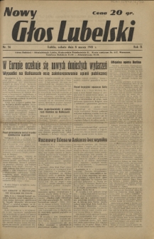 Nowy Głos Lubelski. R. 2, nr 56 (8 marca 1941)