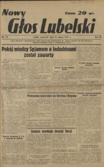 Nowy Głos Lubelski. R. 2, nr 60 (13 marca 1941)