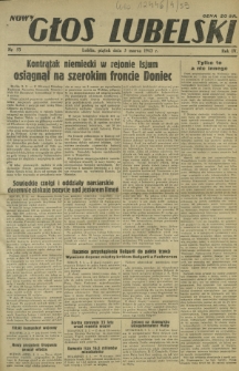 Nowy Głos Lubelski. R. 4, nr 53 (5 marca 1943)