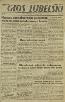 Nowy Głos Lubelski. R. 4, nr 54 (6 marca 1943)