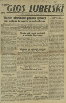 Nowy Głos Lubelski. R. 4, nr 58 (11 marca 1943)