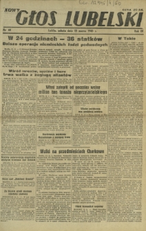 Nowy Głos Lubelski. R. 4, nr 61 (14-15 marca 1943)