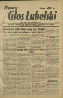 Nowy Głos Lubelski. R. 2, nr 89 (19 kwietnia 1941)
