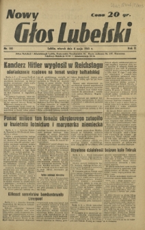 Nowy Głos Lubelski. R. 2, nr 103 (6 maja 1941)