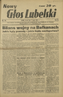 Nowy Głos Lubelski. R. 2, nr 104 (7 maja 1941)