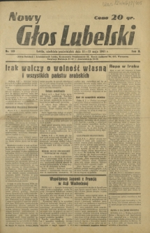 Nowy Głos Lubelski. R. 2, nr 108 (11-12 maja 1941)