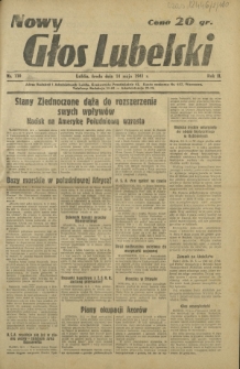 Nowy Głos Lubelski. R. 2, nr 110 (14 maja 1941)