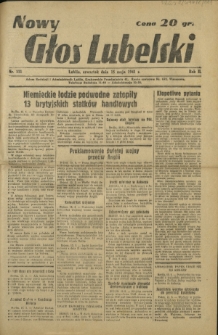 Nowy Głos Lubelski. R. 2, nr 111 (15 maja 1941)