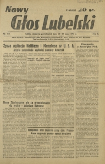 Nowy Głos Lubelski. R. 2, nr 114 (18-19 maja 1941)