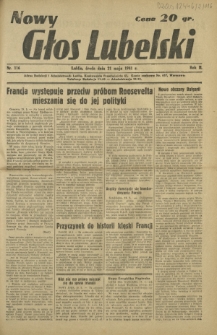 Nowy Głos Lubelski. R. 2, nr 116 (21 maja 1941)