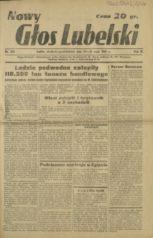 Nowy Głos Lubelski. R. 2, nr 120 (25-26 maja 1941)