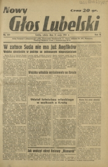 Nowy Głos Lubelski. R. 2, nr 125 (31 maja 1941)