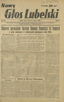 Nowy Głos Lubelski. R. 2, nr 136 (14 czerwca 1941)