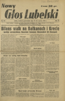 Nowy Głos Lubelski. R. 2, nr 137 (15-16 czerwca 1941)