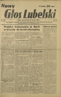 Nowy Głos Lubelski. R. 2, nr 140 (19 czerwca 1941)