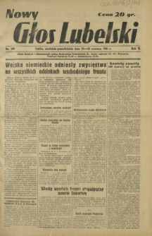 Nowy Głos Lubelski. R. 2, nr 149 (29-30 czerwca 1941)