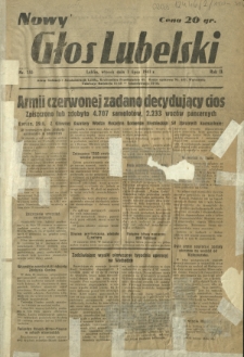 Nowy Głos Lubelski. R. 2, nr 150 (1 lipca 1941)
