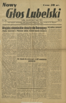 Nowy Głos Lubelski. R. 2, nr 152 (3 lipca 1941)