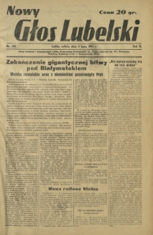 Nowy Głos Lubelski. R. 2, nr 154 (5 lipca 1941)