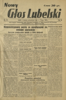 Nowy Głos Lubelski. R. 2, nr 155 (6-7 lipca 1941)