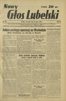 Nowy Głos Lubelski. R. 2, nr 164 (17 lipca 1941)