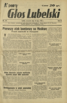 Nowy Głos Lubelski. R. 2, nr 170 (24 lipca 1941)